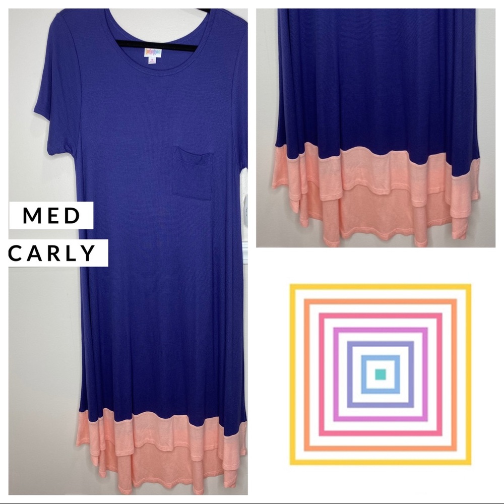 Lularoe Carly Dress (DIPPED!! 💕)